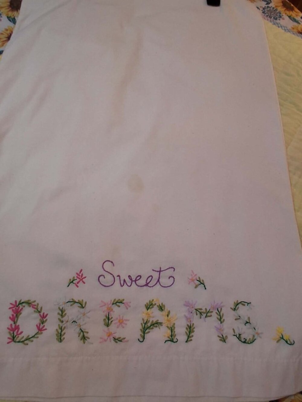 Embroidered Pillow Case (set of 2)